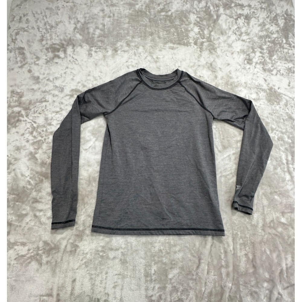 All In Motion Dri Fit T-Shirt Gray Size Large (12/14) Long Sleeve Active Wear